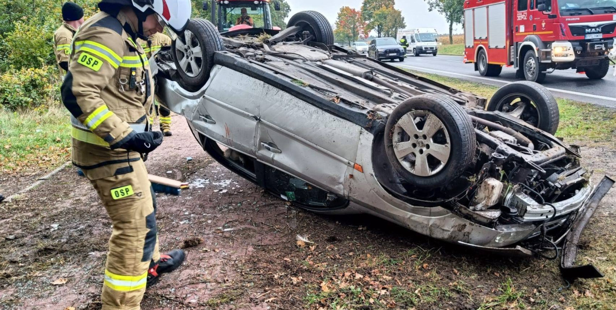 Wypadek młodych ludzi z Czermina