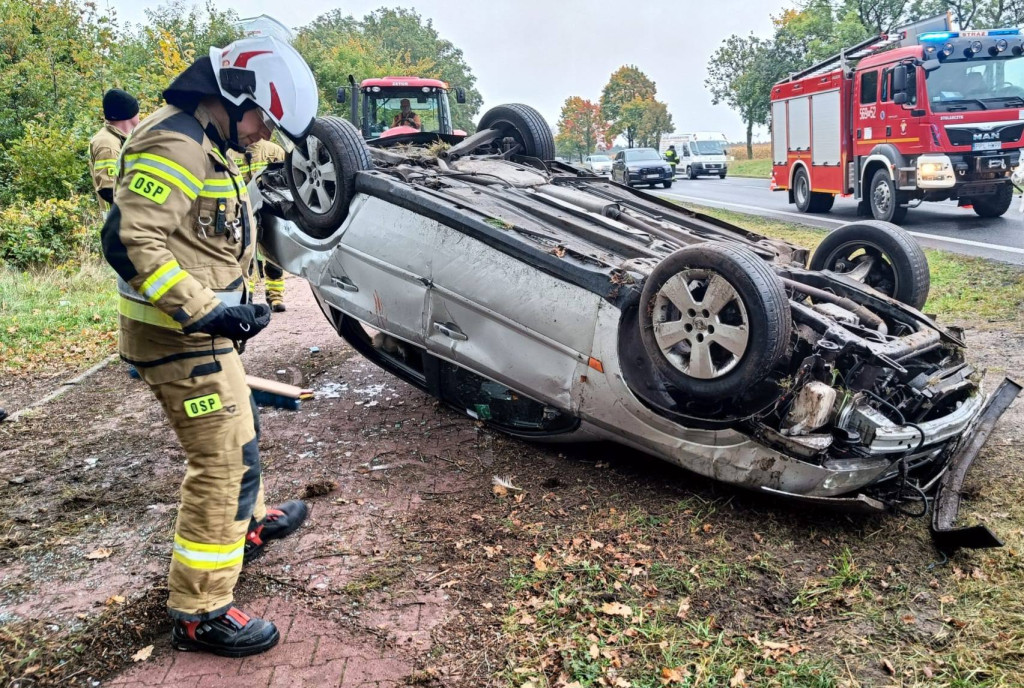 Wypadek młodych ludzi z Czermina