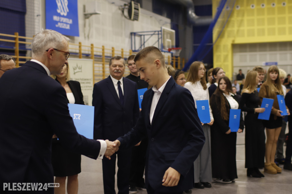 Stypendia dla najlepszych z Gminy Pleszew