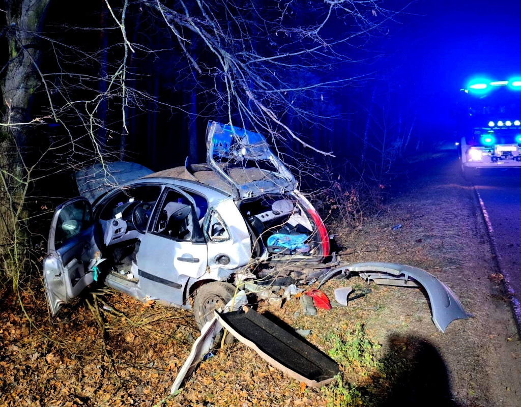 Wypadek w Gizałkach