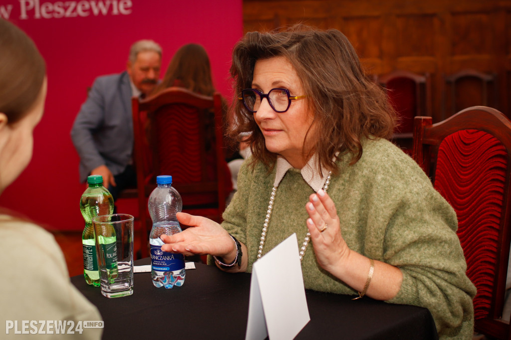 Żywa Biblioteka w pleszewskim liceum