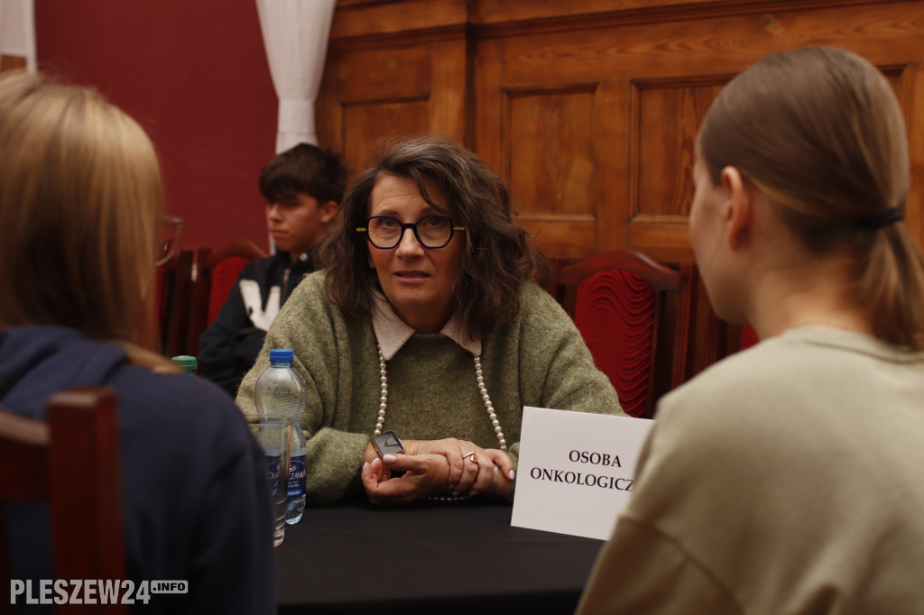 Żywa Biblioteka w pleszewskim liceum