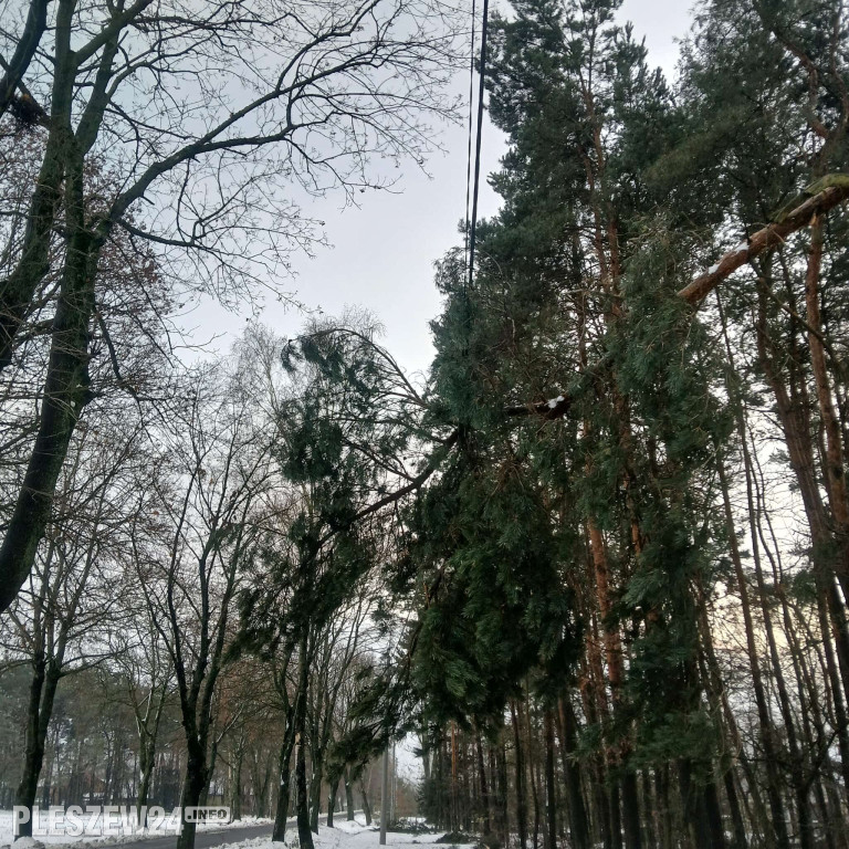 Ciężka noc. Dziesiątki zdarzeń w powiecie