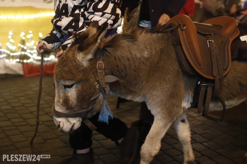 Jarmark, Mikołaj i choinka w Pleszewie