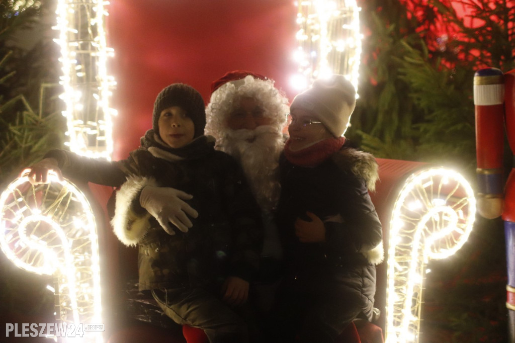 Jarmark, Mikołaj i choinka w Pleszewie