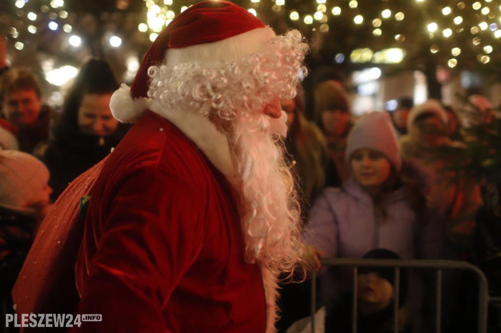Jarmark, Mikołaj i choinka w Pleszewie