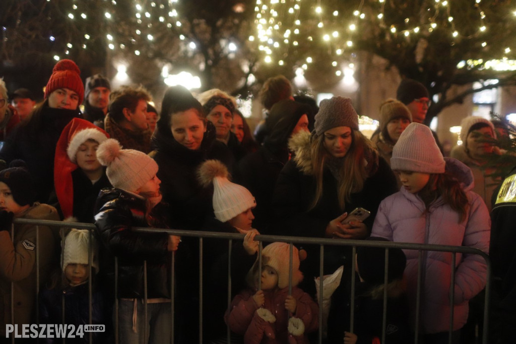 Jarmark, Mikołaj i choinka w Pleszewie