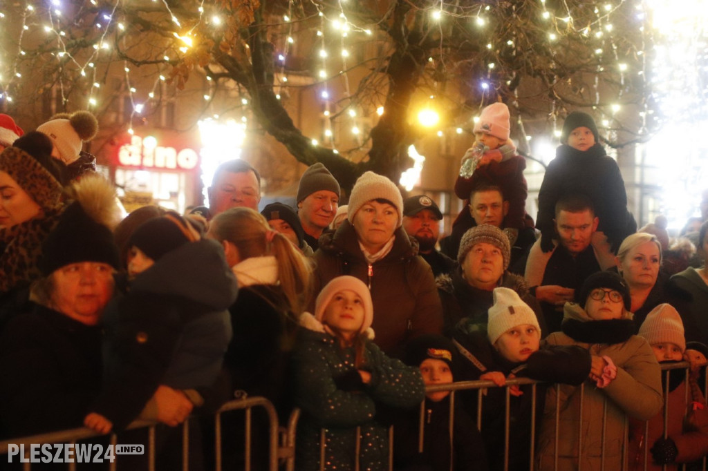 Jarmark, Mikołaj i choinka w Pleszewie