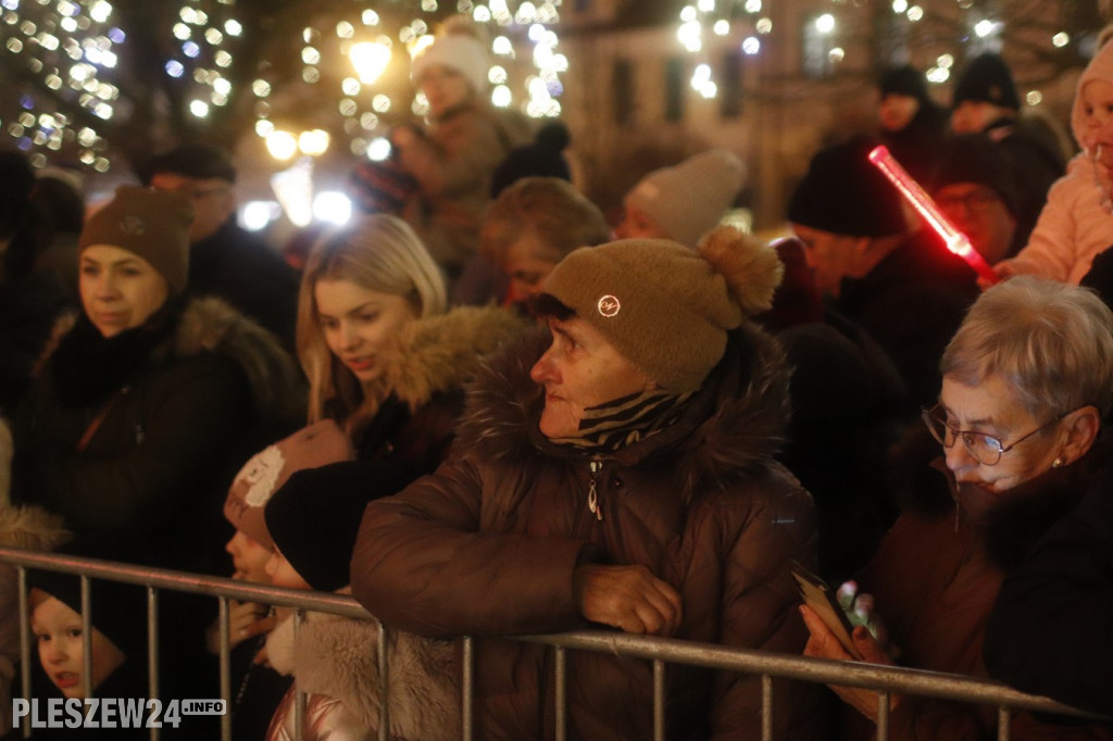 Jarmark, Mikołaj i choinka w Pleszewie
