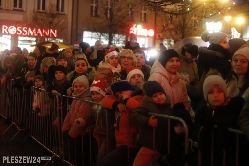 Jarmark, Mikołaj i choinka w Pleszewie
