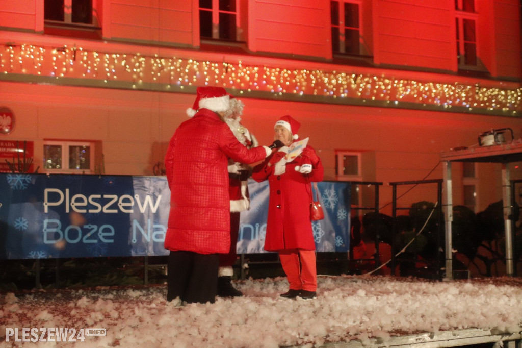 Jarmark, Mikołaj i choinka w Pleszewie