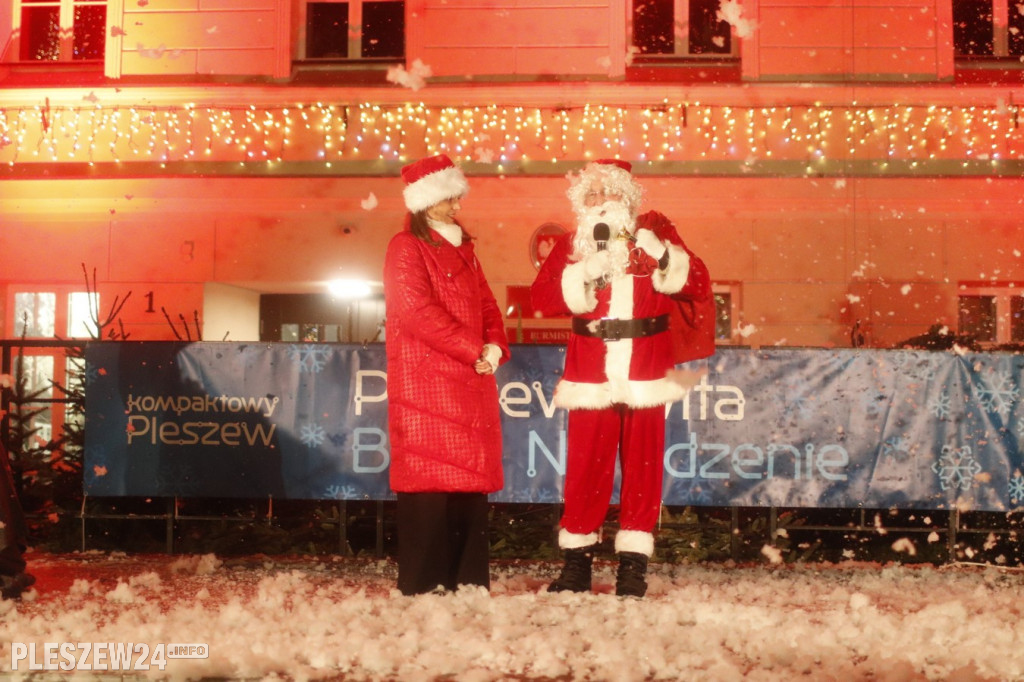 Jarmark, Mikołaj i choinka w Pleszewie