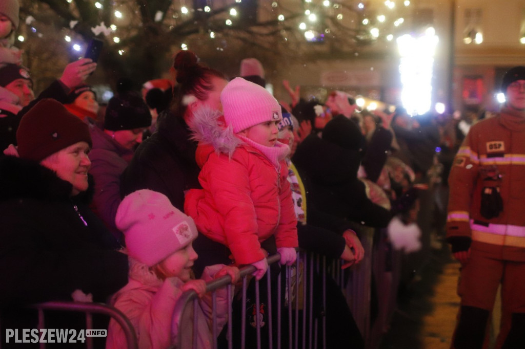 Jarmark, Mikołaj i choinka w Pleszewie