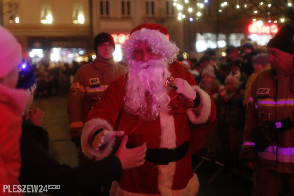 Jarmark, Mikołaj i choinka w Pleszewie