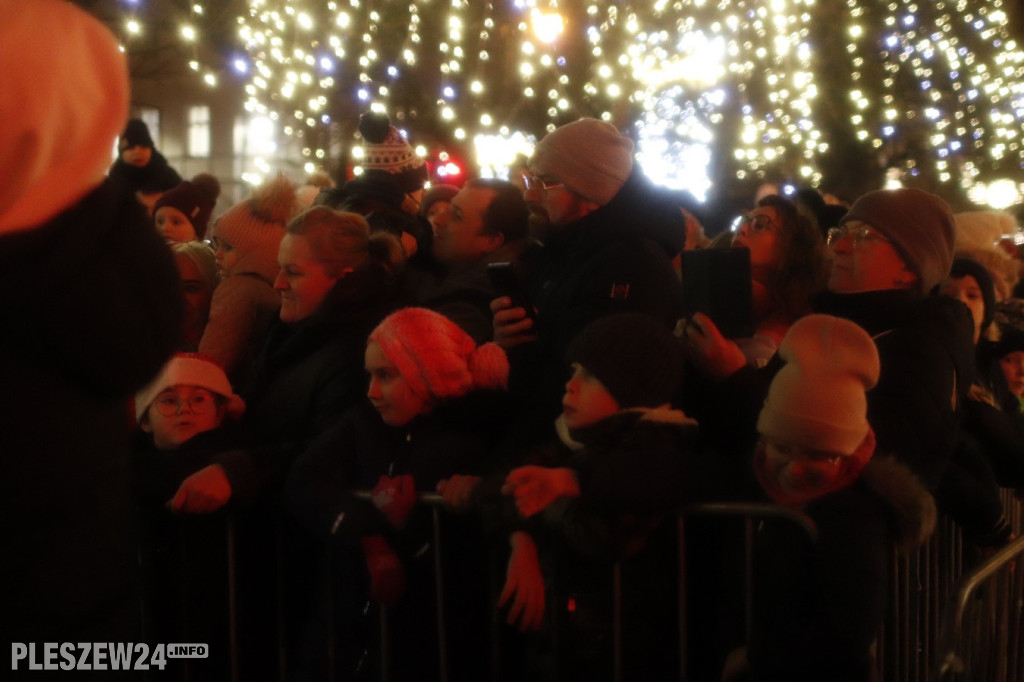 Jarmark, Mikołaj i choinka w Pleszewie