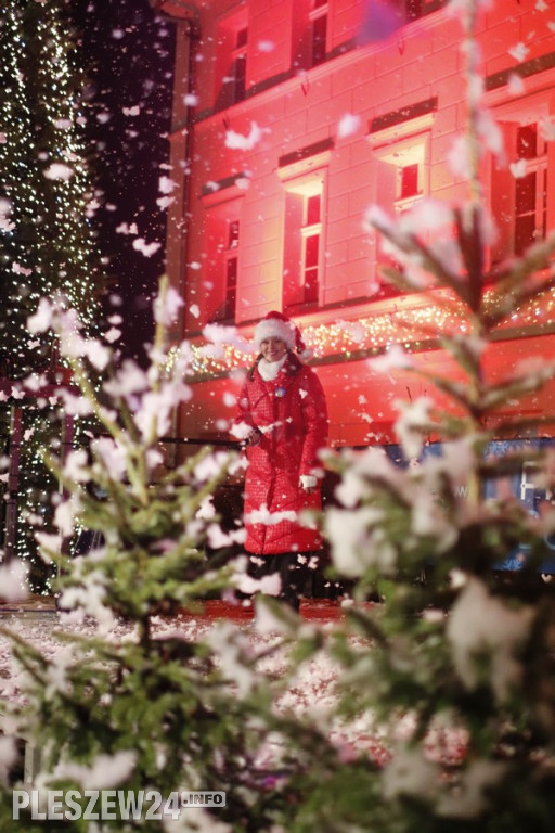 Jarmark, Mikołaj i choinka w Pleszewie