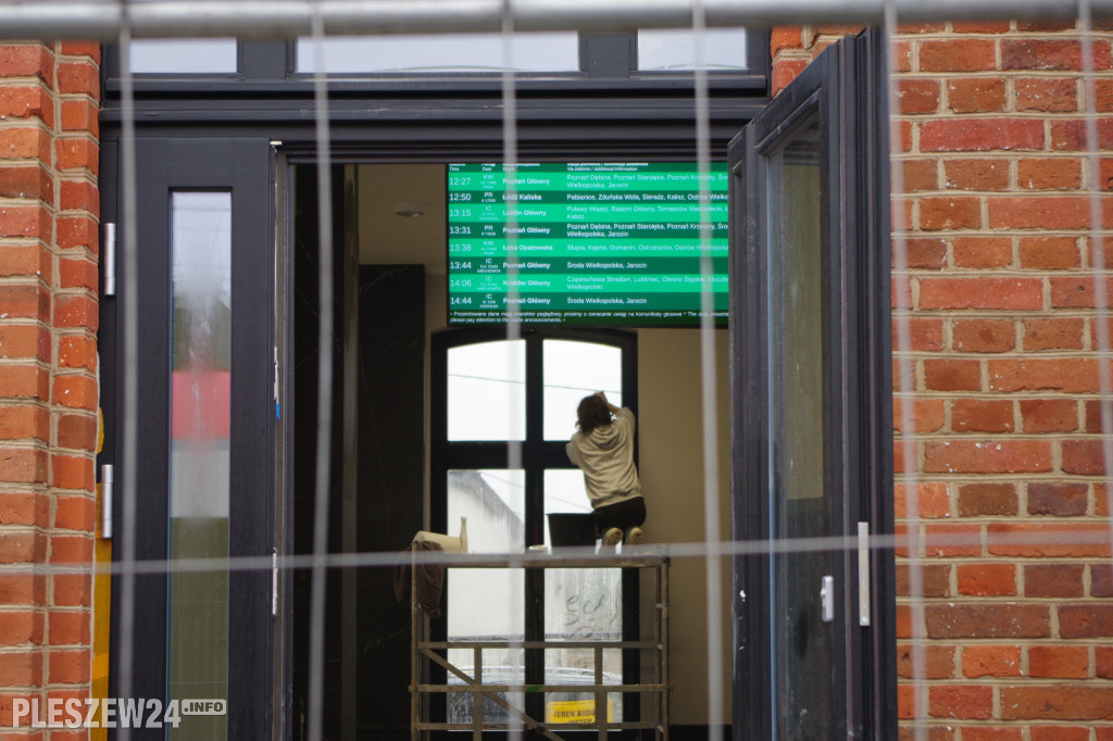 Dworzec PKP Pleszew w Kowalewie zostanie otwarty