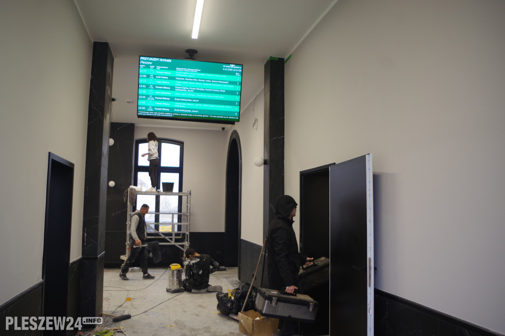 Dworzec PKP Pleszew w Kowalewie zostanie otwarty