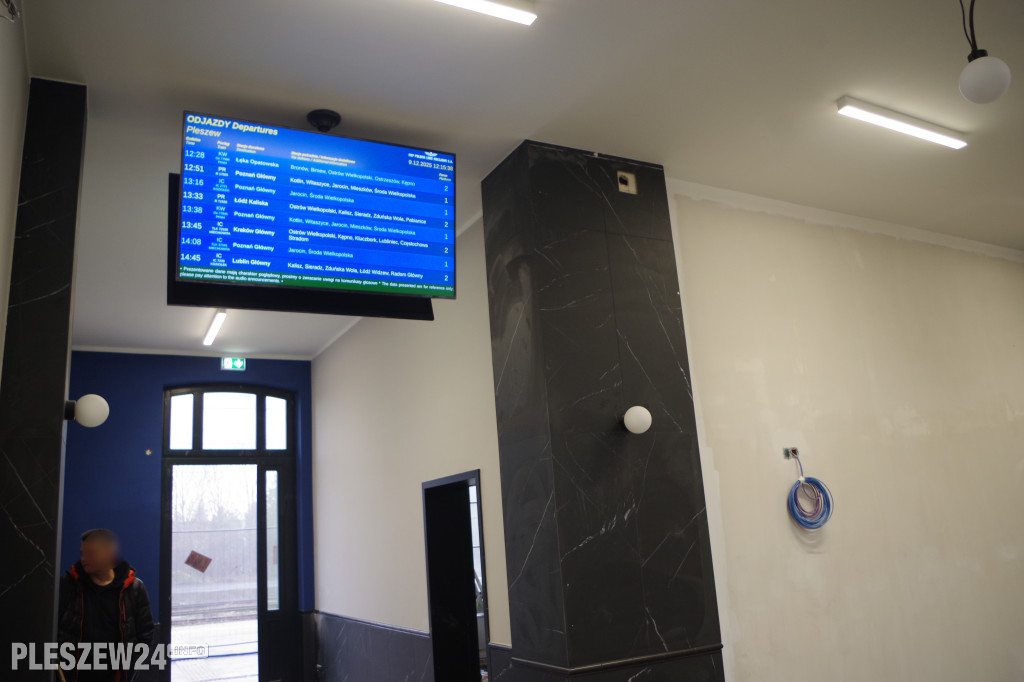 Dworzec PKP Pleszew w Kowalewie zostanie otwarty