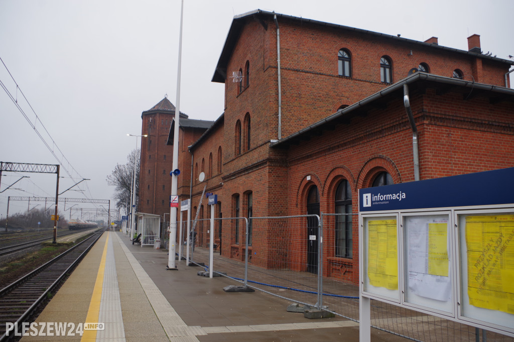 Dworzec PKP Pleszew w Kowalewie zostanie otwarty