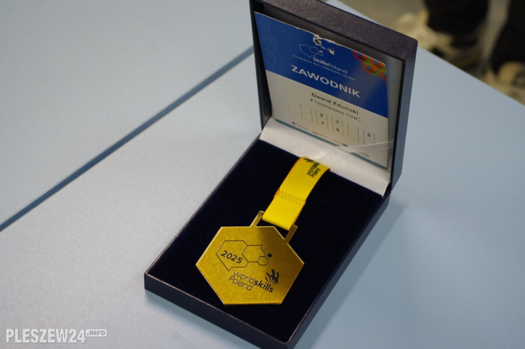 Dawid Zduński zwycięzca WorldSkills