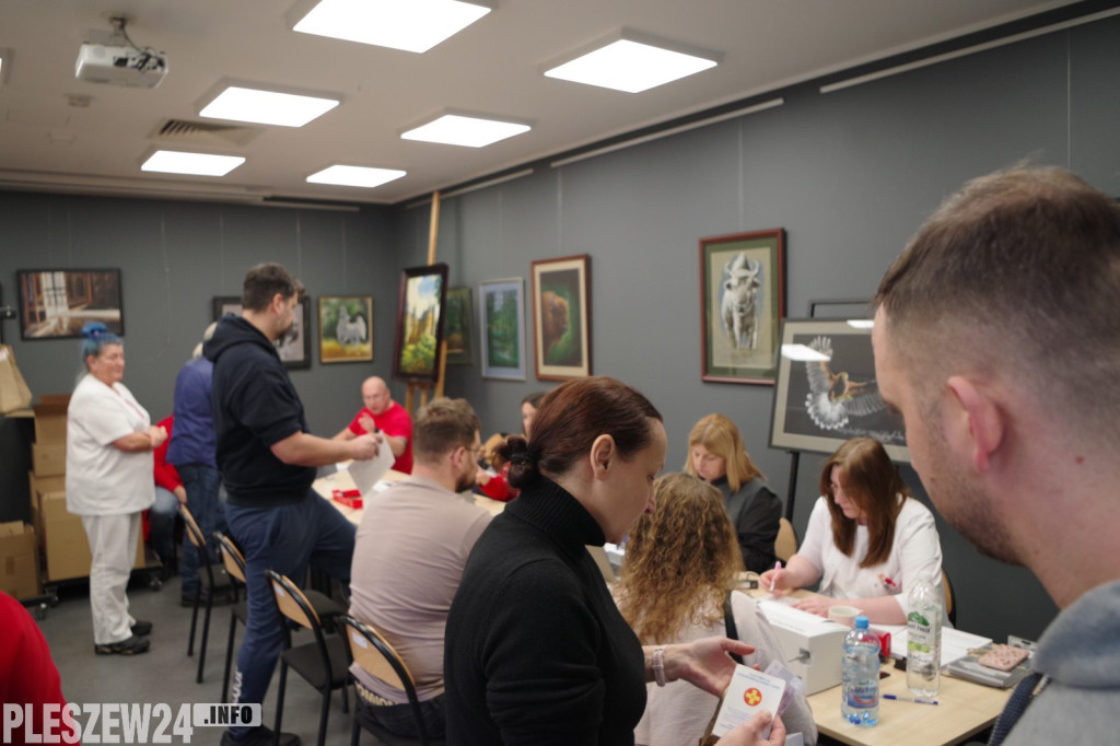 103 zbiórka krwi w Pleszewie