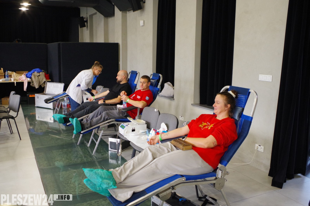 103 zbiórka krwi w Pleszewie