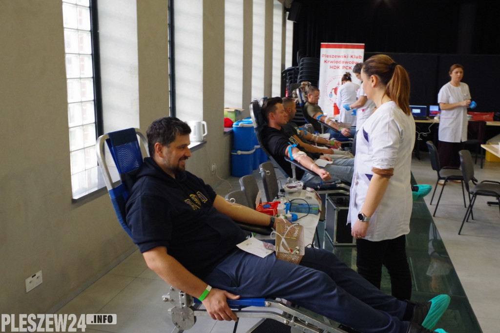 103 zbiórka krwi w Pleszewie
