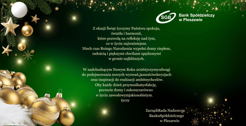 Życzenia Świąteczne od osób, firm i instytucji