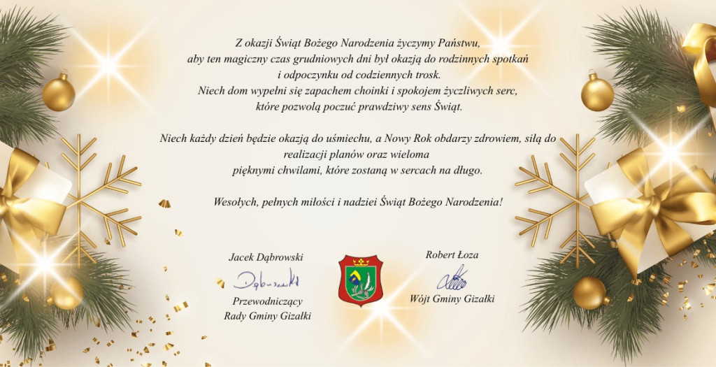 Życzenia Świąteczne od osób, firm i instytucji