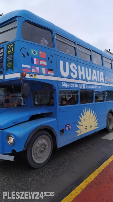 Pleszewianin płynie na Antarktydę