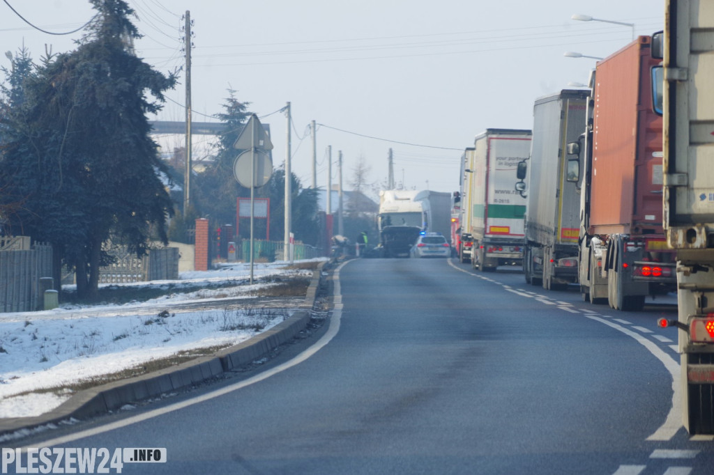 Zderzenie dwóch pojazdów w Piekarzewie