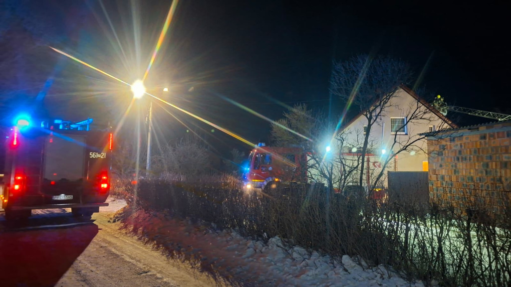 Pożar w Polskich Olędrach