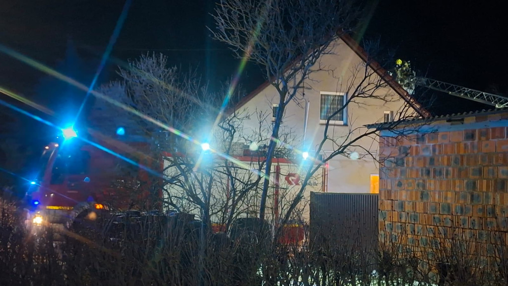 Pożar w Polskich Olędrach