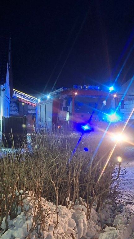 Pożar w Polskich Olędrach