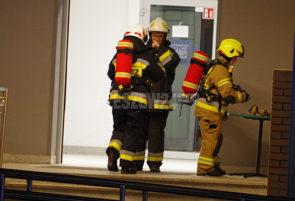 Pożar w pleszewskim szpitalu