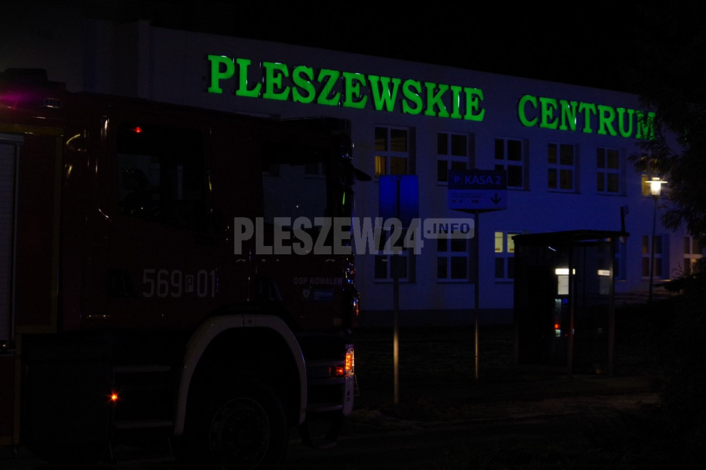 Pożar w pleszewskim szpitalu