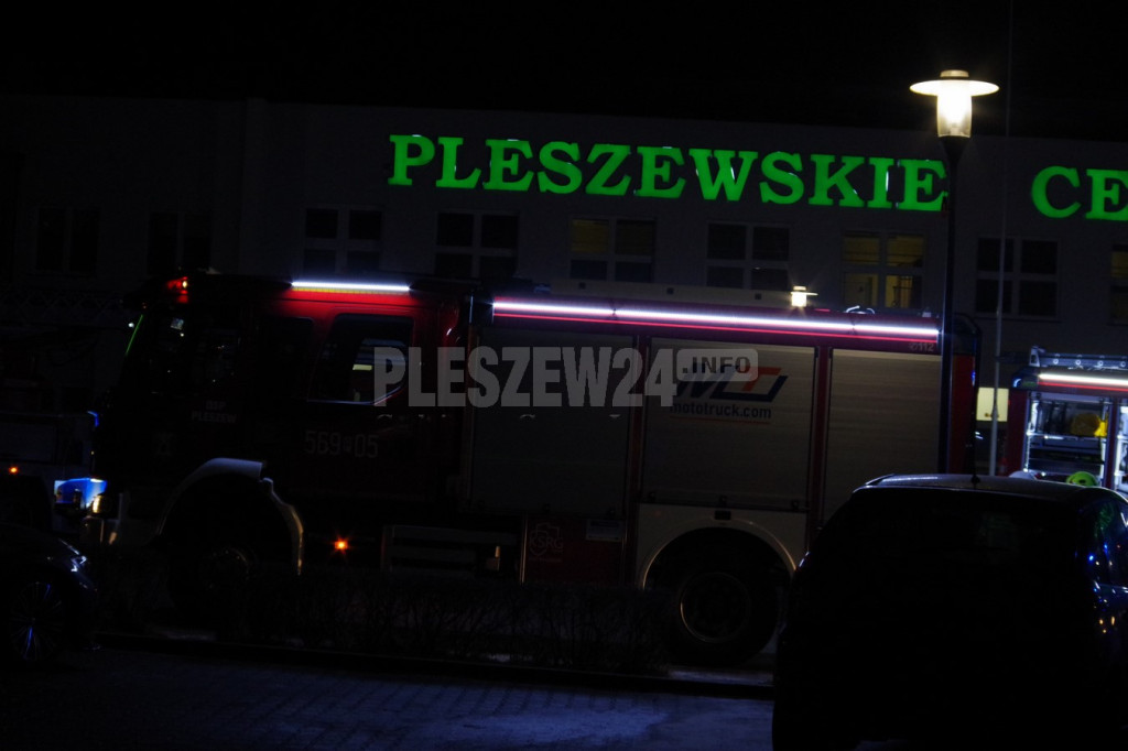 Pożar w pleszewskim szpitalu