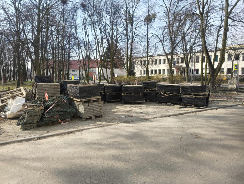 Park Miejski w Pleszewie - wstrzymane prace