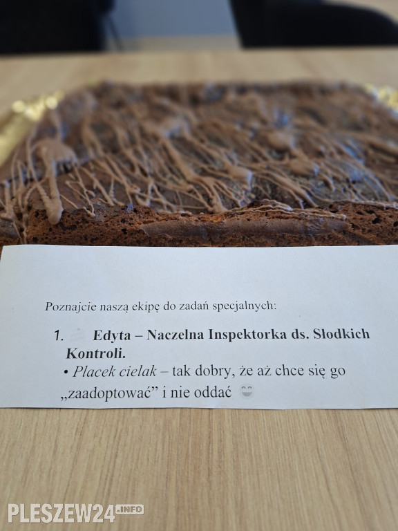 Ciasta dla Michała Grobelnego