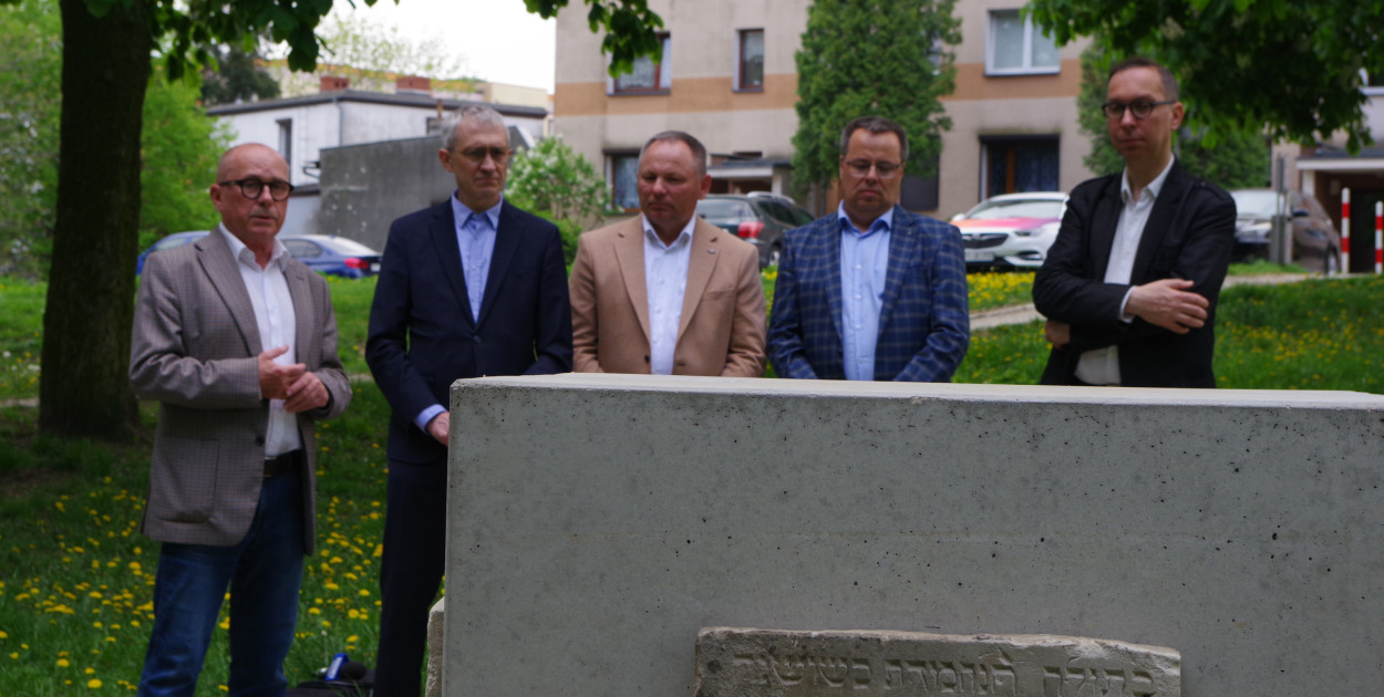 Odsłonięcie lapidarium w Pleszewie