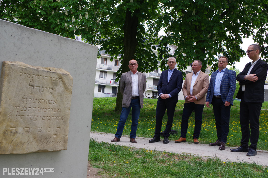 Odsłonięcie lapidarium w Pleszewie