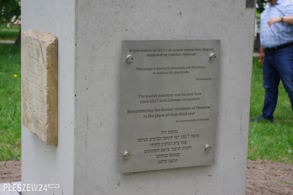 Odsłonięcie lapidarium w Pleszewie