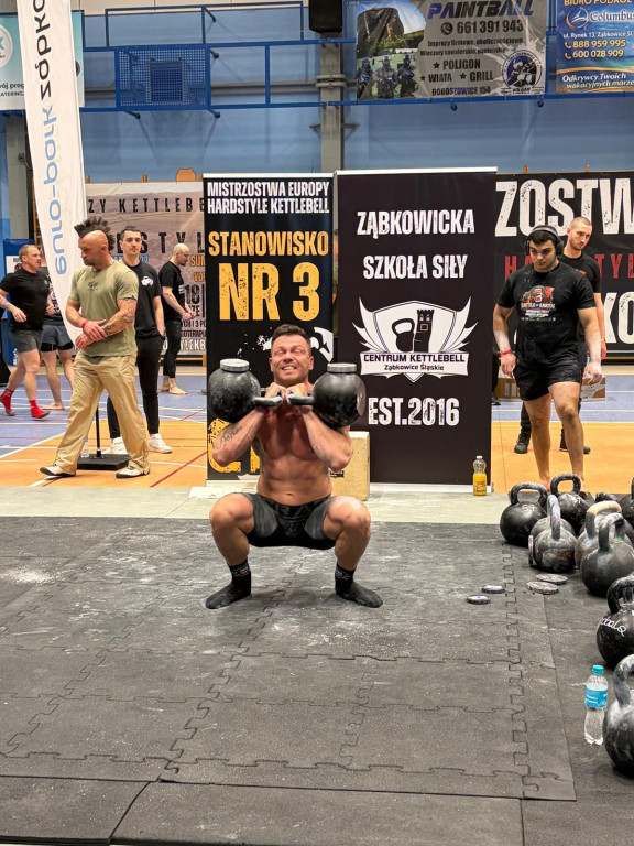 Pleszewianie na Mistrzostwach Europy Hardstyle Kettlebell