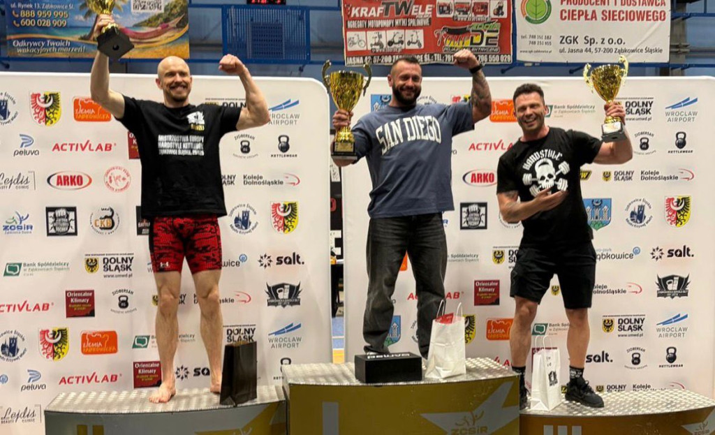 Pleszewianie na Mistrzostwach Europy Hardstyle Kettlebell