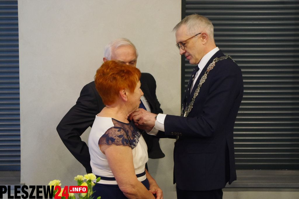 Złote gody w Pleszewie - medale - środa