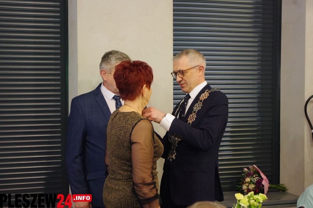 Złote gody w Pleszewie - medale - środa