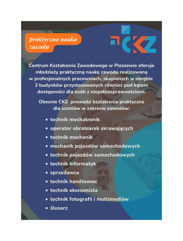 Centrum Kształcenia Zawodowego 2026 / 2027
