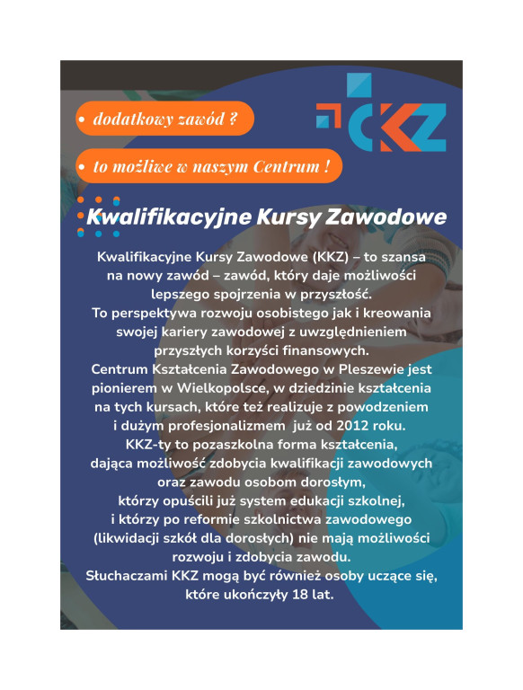Centrum Kształcenia Zawodowego 2026 / 2027