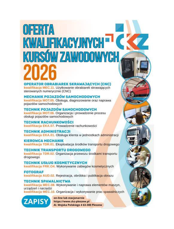 Centrum Kształcenia Zawodowego 2026 / 2027